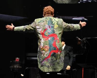 SUNRISE FL - NOVEMBER 23: Sir Elton John performs during his Farewell Yellow Brick Road tour at The BB&T Center on November 23, 2018 in Sunrise, Florida. Copyright: xmpi04x