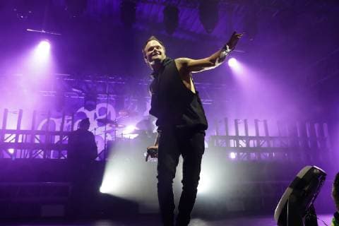 The Rasmus Konzert in Mexiko-Stadt November 24, 2018 - EUM20181124ESP02.JPG .CIUDAD DE MEXICO. ConcertConcierto-The Rasmus.- Aspectos del concierto que ofrece el grupo finlandes The Rasmus en el Palacio de los Deportes, la noche del viernes 23 de noviembre de 2018. Foto: Agencia EL UNIVERSALLuis CortesEELG  - ZUMAu78_ 20181124_zaf_u78_060 Copyright: xElxUniversalx