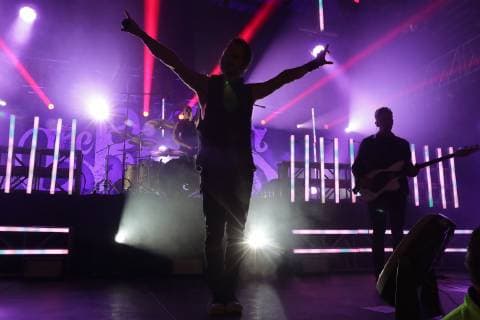 The Rasmus Konzert in Mexiko-Stadt November 24, 2018 - EUM20181124ESP05.JPG .CIUDAD DE MEXICO. ConcertConcierto-The Rasmus.- Aspectos del concierto que ofrece el grupo finlandes The Rasmus en el Palacio de los Deportes, la noche del viernes 23 de noviembre de 2018. Foto: Agencia EL UNIVERSALLuis CortesEELG  - ZUMAu78_ 20181124_zaf_u78_062 Copyright: xElxUniversalx