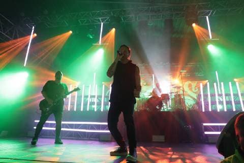 The Rasmus Konzert in Mexiko-Stadt November 24, 2018 - EUM20181124ESP07.JPG .CIUDAD DE MEXICO. ConcertConcierto-The Rasmus.- Aspectos del concierto que ofrece el grupo finlandes The Rasmus en el Palacio de los Deportes, la noche del viernes 23 de noviembre de 2018. Foto: Agencia EL UNIVERSALLuis CortesEELG  - ZUMAu78_ 20181124_zaf_u78_065 Copyright: xElxUniversalx