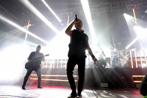 The Rasmus Konzert in Mexiko-Stadt November 24, 2018 - EUM20181124ESP06.JPG .CIUDAD DE MEXICO. ConcertConcierto-The Rasmus.- Aspectos del concierto que ofrece el grupo finlandes The Rasmus en el Palacio de los Deportes, la noche del viernes 23 de noviembre de 2018. Foto: Agencia EL UNIVERSALLuis CortesEELG  - ZUMAu78_ 20181124_zaf_u78_066 Copyright: xElxUniversalx