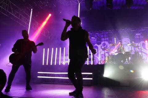 The Rasmus Konzert in Mexiko-Stadt November 24, 2018 - EUM20181124ESP08.JPG .CIUDAD DE MEXICO. ConcertConcierto-The Rasmus.- Aspectos del concierto que ofrece el grupo finlandes The Rasmus en el Palacio de los Deportes, la noche del viernes 23 de noviembre de 2018. Foto: Agencia EL UNIVERSALLuis CortesEELG  - ZUMAu78_ 20181124_zaf_u78_069 Copyright: xElxUniversalx