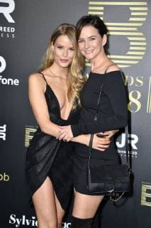 Alena Blohm und Judith Dommermuth beim 3. Place To B Award 2018 im Axel Springer SE Verlagshaus. Berlin, 24.11.2018