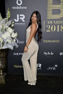 Ivana Santacruz, PLACE TO B Awards. Zum dritten Mal werden die PLACE TO B Awards an Social-Media-Stars und Content Creators verliehen in Berlin am 24.11.2018