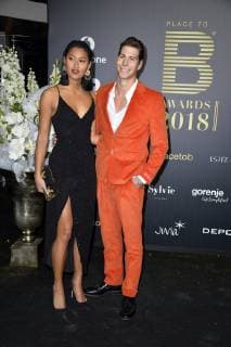 Anuthida Ploypetch, Richy Koll, PLACE TO B Awards. Zum dritten Mal werden die PLACE TO B Awards an Social-Media-Stars und Content Creators verliehen in Berlin am 24.11.2018
