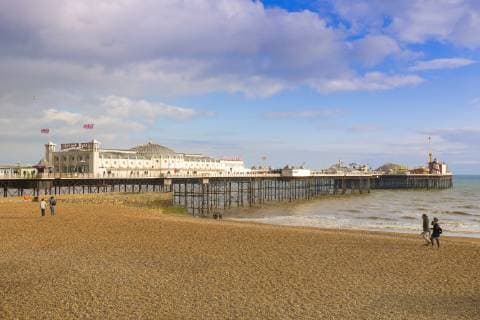 Brighton Palace Pier (Brighton Pier), Brighton, East Sussex, England, United Kingdom, Europe Copyright: JohnxGuidi 1237-209