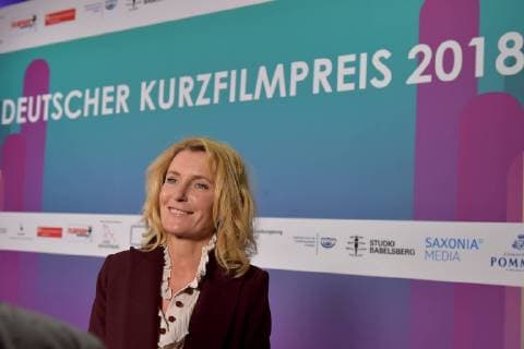 Entertainment Bilder der Woche KW48 Entertainment Bilder des Tages Verleihung Deutscher Kurzfilmpreis 2018 Maria Furtwaengler Verleihung 62, Deutscher Kurzfilmpreis 2018 im Waschhaus Arena Potsdam. am 28.11.2018