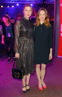 Kurzfilmpreis 28.11.2018 Franziska Weisz + Lavinia Wilson bei der Verleihung Deutscher Kurzfilmpreis, in der Waschhaus Arena, Schiffbauergasse 6, Potsdam - 28.11.2018 -