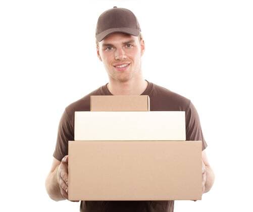  package delivery model released Symbolfoto  Copyright: xdecathlonx Panthermedia05245225