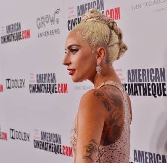 Singer and actress Lady Gaga arrives for the 32nd annual American Cinematheque Awards annual gala honoring actor Bradley Cooper at the Beverly Hilton Hotel in Beverly Hills, California on November 29, 2018. Cooper was honored as an extraordinary artist in the entertainment industry currently making a significant contribution to the art of the moving picture.  LAP2018112906 JIMxRUYMEN