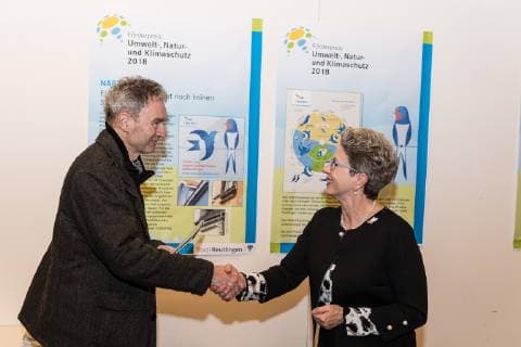 Reutlingen Foederpreis Umwelt-, Natur- und Klimaschutz 2018 der Stadt Reutlingen, Preisverleihung, Ausstellung, 30.11.2018 Vorstellung NABU Reutlingen Projekt, Foederpreis Umwelt-, Natur- und Klimaschutz 2018 der Stadt Reutlingen, Preisverleihung, Ausstellung, 30.11.2018, Copyright: xWalther xEibner-Pressefotox EP_swr