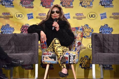 La Toya Jackson auf der 4. German Comic Con Dortmund 2018 in den Westfalenhallen. Dortmund, 02.12.2018 *** La Toya Jackson at the 4 German Comic Con Dortmund 2018 in the Westfalenhallen Dortmund 02 12 2018 Foto:xN.xKubelkax xFuturexImage