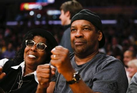 December 2, 2018 - Los Angeles, California, U.S - Actor Denzel Washington and his wife Pauletta attend a basketball game between the Los Angeles Lakers and the Phoenix Suns at Staples Center on December 02, 2018 in Los Angeles. Los Angeles U.S. - ZUMAc68_ 20181202_zaf_c68_005 Copyright: xRingoxChiux