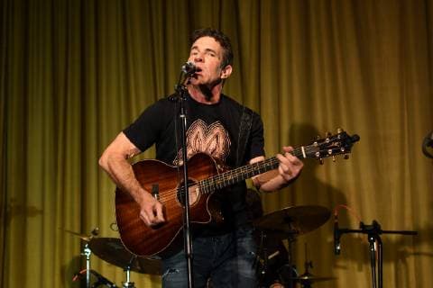 04 December 2018 - West Los Angeles, California - Dennis Quaid . Dennis Quaid and The Sharks Album Release Party and Performance held at The Village. Photo Credit: Birdie Thompson AdMedia 233028 2018-12-04 CA West Los Angeles Etats-Unis  Copyright: xAdMediax STAR_233028_038