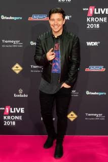 Bochum, Germany 06.12.2018, 1Live Krone 2018, Nico Santos auf dem Roten Teppich der 1Live Krone ( DeFodi001