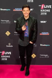 Bochum, Germany 06.12.2018, 1Live Krone 2018, Nico Santos auf dem Roten Teppich der 1Live Krone ( DeFodi001