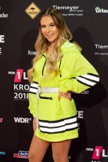 Bochum, Germany 06.12.2018, 1Live Krone 2018, Dagmara Nicole Ochmanczyk (Dagi Bee) auf dem Roten Teppich der 1Live Krone ( DeFodi001
