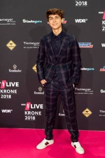 Bochum, Germany 06.12.2018, 1Live Krone 2018, Lukas Rieger auf dem Roten Teppich der 1Live Krone ( DeFodi001