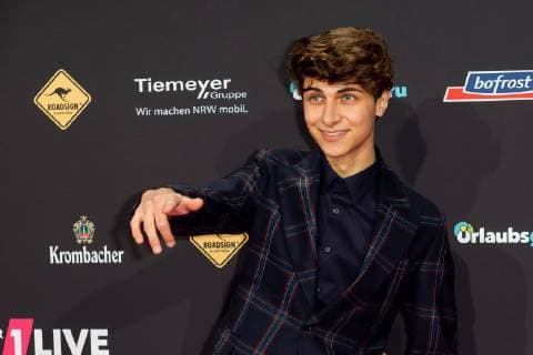 Bochum, Germany 06.12.2018, 1Live Krone 2018, Lukas Rieger auf dem Roten Teppich der 1Live Krone ( DeFodi001