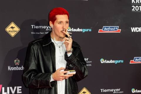 Bochum, Germany 06.12.2018, 1Live Krone 2018, Renato Simunovic (RIN) auf dem Roten Teppich der 1Live Krone ( DeFodi001
