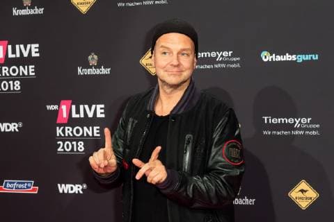 Bochum, Germany 06.12.2018, 1Live Krone 2018, Andre Tegeler (Moguai) auf dem Roten Teppich der 1Live Krone ( DeFodi001