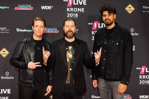 Bochum, Germany 06.12.2018, 1Live Krone 2018, Rea Garvey auf dem Roten Teppich der 1Live Krone ( DeFodi001