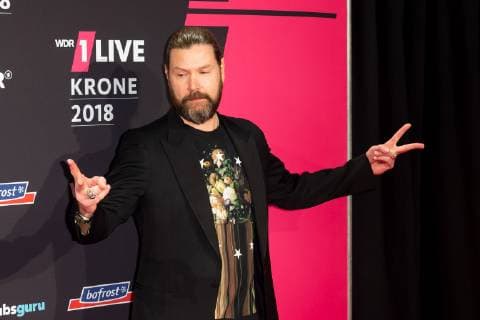 Bochum, Germany 06.12.2018, 1Live Krone 2018, Rea Garvey auf dem Roten Teppich der 1Live Krone ( DeFodi001