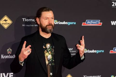 Bochum, Germany 06.12.2018, 1Live Krone 2018, Rea Garvey auf dem Roten Teppich der 1Live Krone ( DeFodi001