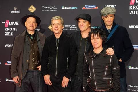 Bochum, Germany 06.12.2018, 1Live Krone 2018, Die Toten Hosen auf dem Roten Teppich der 1Live Krone ( DeFodi001