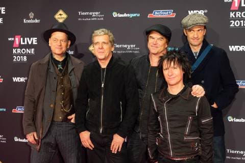 Bochum, Germany 06.12.2018, 1Live Krone 2018, Die Toten Hosen auf dem Roten Teppich der 1Live Krone ( DeFodi001