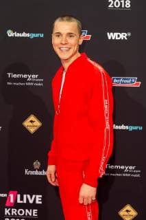 Bochum, Germany 06.12.2018, 1Live Krone 2018, Felix Jaehn auf dem Roten Teppich der 1Live Krone ( DeFodi001