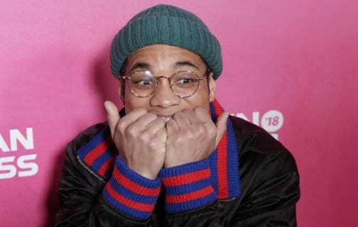 Entertainment Bilder des Tages Anderson .Paak arrives on the red carpet at the Billboard Women In Music 2018 on December 6, 2018 in New York City.  NYP20181206232 JOHNxANGELILLO
