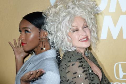 December 6, 2018 - New York, NY, USA - December 6, 2018 New York City..Janelle Monae and Cyndi Lauper attending Billboard s 13th Annual Women in Music arrivals on December 6, 2018 in New York City. New York USA Copyright: xKristinxCallahanx