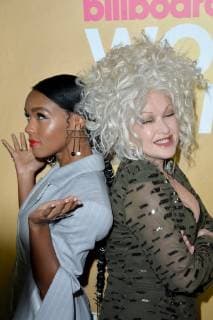 December 6, 2018 - New York, NY, USA - December 6, 2018 New York City..Janelle Monae and Cyndi Lauper attending Billboard s 13th Annual Women in Music arrivals on December 6, 2018 in New York City. New York USA Copyright: xKristinxCallahanx