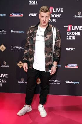 Felix Lobrecht bei der 19. Verleihung der 1Live Krone 2018 in der Jahrhunderthalle. Bochum, 06.12.2018