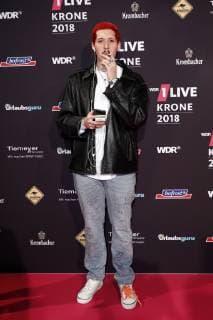 Renato Simunovic bei der 19. Verleihung der 1Live Krone 2018 in der Jahrhunderthalle. Bochum, 06.12.2018
