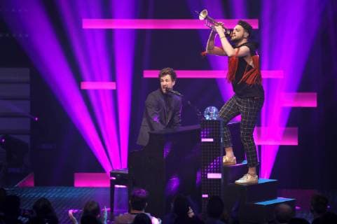 Luke Mockridge bei der 19. Verleihung der 1Live Krone 2018 in der Jahrhunderthalle. Bochum, 06.12.2018