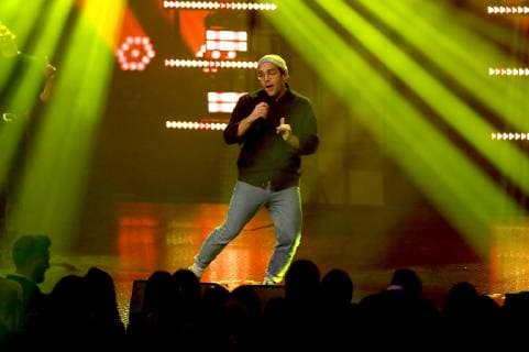 Axel Bosse bei der 19. Verleihung der 1Live Krone 2018 in der Jahrhunderthalle. Bochum, 06.12.2018