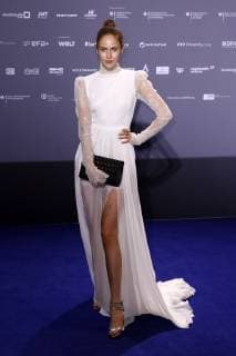 Elena Carriere bei der Verleihung des 11. Deutschen Nachhaltigkeitspreises 2018 im Maritim Hotel. Düsseldorf, 07.12.2018