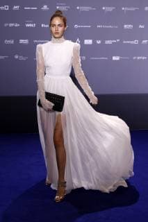 Elena Carriere bei der Verleihung des 11. Deutschen Nachhaltigkeitspreises 2018 im Maritim Hotel. Düsseldorf, 07.12.2018