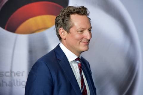 Deutscher Nachhaltigkeitspreis 2018 am 07.12.2018 im Maritim Hotel in Düsseldorf Dr. Eckart von Hirschhausen ( Arzt und Wissenschaftsjournalist )