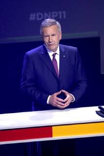 Christian Wulff bei der Verleihung des 11. Deutschen Nachhaltigkeitspreises 2018 im Maritim Hotel. Düsseldorf, 07.12.2018