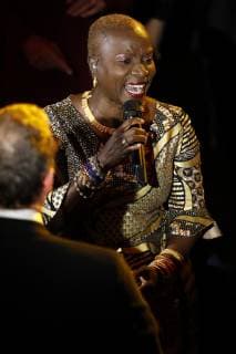 Angelique Kidjo bei der Verleihung des 11. Deutschen Nachhaltigkeitspreises 2018 im Maritim Hotel. Düsseldorf, 07.12.2018