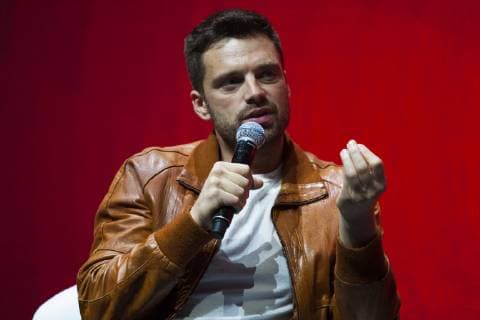 SÃO PAULO, SP - 08.12.2018: CCXP 2018 - Panel of Marvel Comics during the third day of Comic Con Experience 2018, the largest Brazilian pop culture event covering the main areas of this industry such as games, comics, movies and TV. The event, which runs until Sunday (09), takes place at the São Paulo Expo, Exhibition and Events Center located in the south of São Paulo SP. In the highlight the actor Sebastian Stan, who lives the character Winter Soldier in the upcoming film of the saga Avengers, Ultimatum, scheduled to debut in the middle of 2019. x1653423x  EmersonxSantos