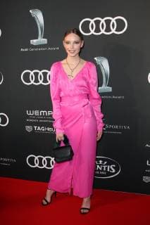Lina Larissa Strahl, Audi Generation Award 2018 im Hotel Bayerischer Hof in Muenchen am 11.12.2018