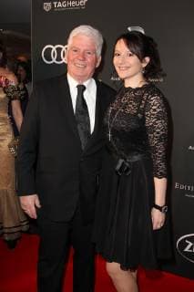 Thomas Stein mit Tochter Alana, Audi Generation Award 2018 im Hotel Bayerischer Hof in Muenchen am 11.12.2018