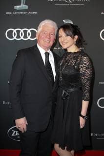 Thomas Stein mit Tochter Alana, Audi Generation Award 2018 im Hotel Bayerischer Hof in Muenchen am 11.12.2018