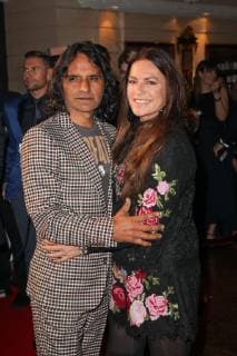 Christine Neubauer mit Lebensgefaehrten Jose Campos, Audi Generation Award 2018 im Hotel Bayerischer Hof in Muenchen am 11.12.2018