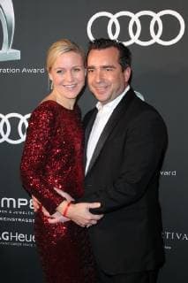 Falk Raudies mit Ehefrau Andrea, Audi Generation Award 2018 im Hotel Bayerischer Hof in Muenchen am 11.12.2018
