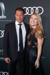 Til Schweiger mit Freundin Francesca Dutton, Audi Generation Award 2018 im Hotel Bayerischer Hof in Muenchen am 11.12.2018